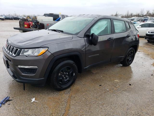 JEEP COMPASS SP 2020 with VIN 3C4NJCAB0LT256960 - Photo from auction