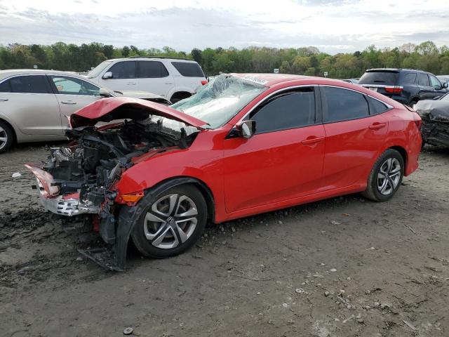 HONDA CIVIC LX 2017 with VIN 2HGFC2F55HH577261 - Photo from auction