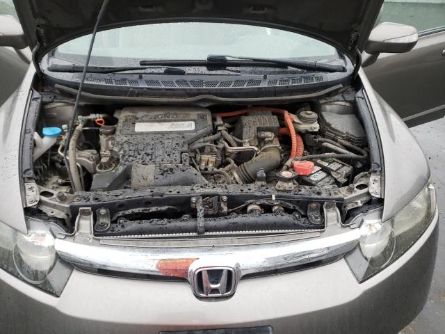 Photo 11 from auction – 2008 HONDA CIVIC HYBR with VIN JHMFA362X8S021387
