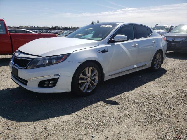 KIA OPTIMA SX 2015 with VIN 5XXGR4A65FG420133 - Photo from auction