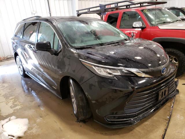 Photo 4 from auction – 2021 TOYOTA SIENNA LE with VIN 5TDBSKFC8MS004008