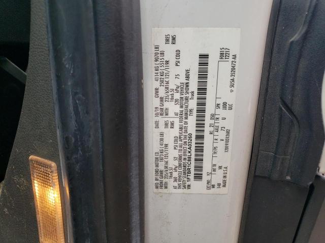 Photo 14 from auction – 2020 FORD TRANSIT T- with VIN 1FTBR1C88LKA03260