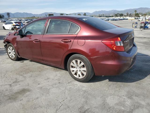Photo 2 from auction – 2012 HONDA CIVIC LX with VIN 19XFB2F51CE320071
