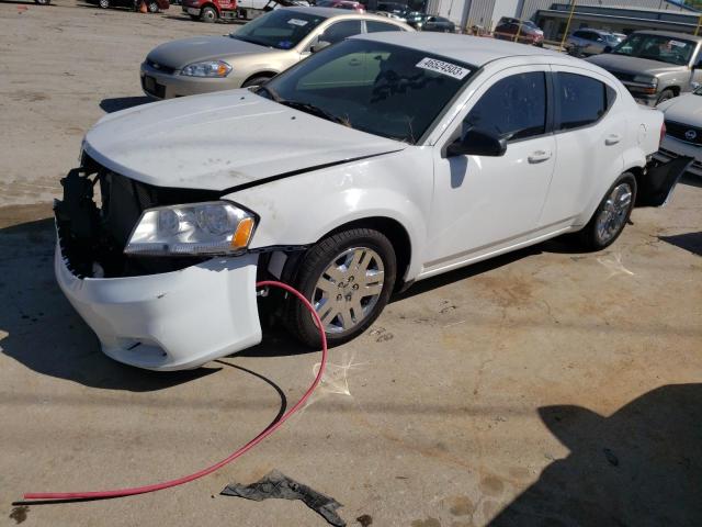 DODGE AVENGER SE 2013 with VIN 1C3CDZAB6DN616515 - Photo from auction