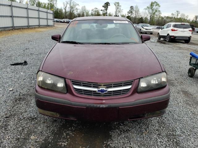 Photo 5 from auction – 2003 CHEVROLET IMPALA LS with VIN 2G1WH52K239252463