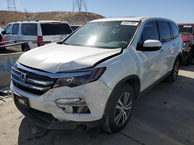 HONDA PILOT EXLN 2016 with VIN 5FNYF5H70GB028151 - Photo from auction
