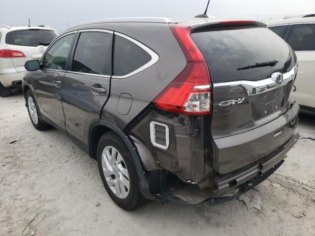 Photo 2 from auction – 2016 HONDA CR-V EXL with VIN 2HKRM3H70GH564193