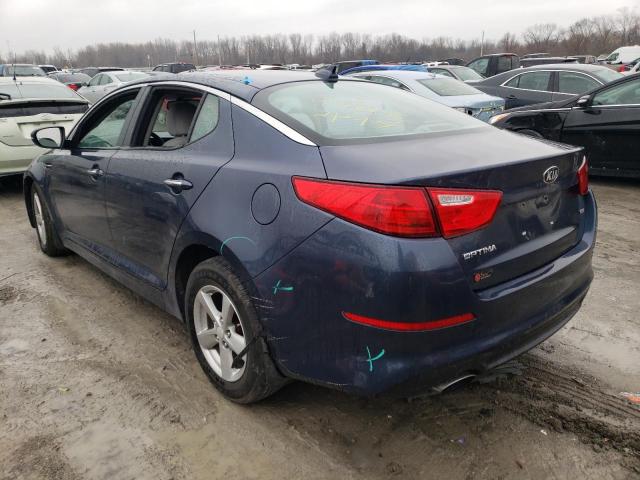 Photo 2 from auction – 2015 KIA OPTIMA LX with VIN 5XXGM4A77FG459572