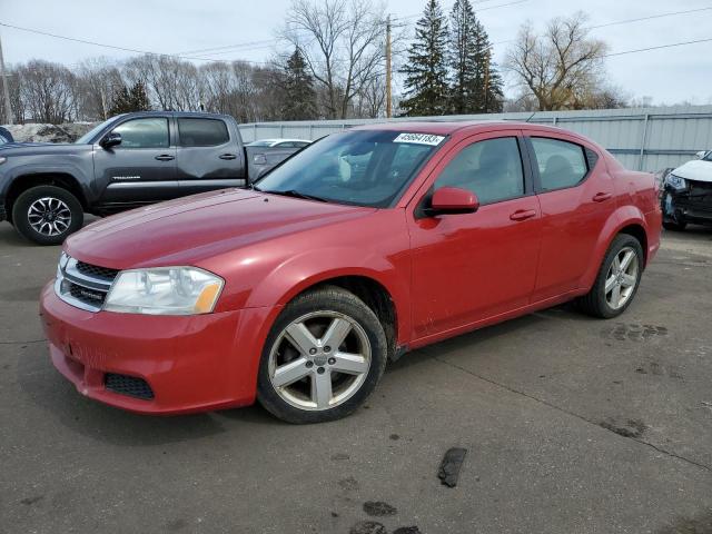 DODGE AVENGER SX 2012 with VIN 1C3CDZCB2CN122812 - Photo from auction