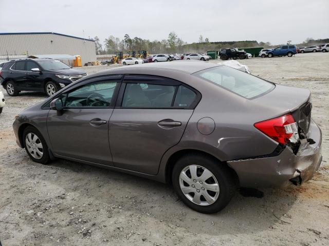 Photo 2 from auction – 2012 HONDA CIVIC LX with VIN 2HGFB2F53CH602606