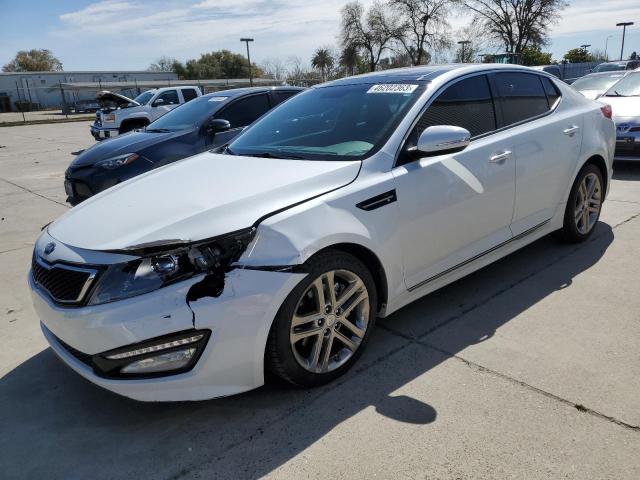 KIA OPTIMA SX 2013 with VIN 5XXGR4A66DG140668 - Photo from auction