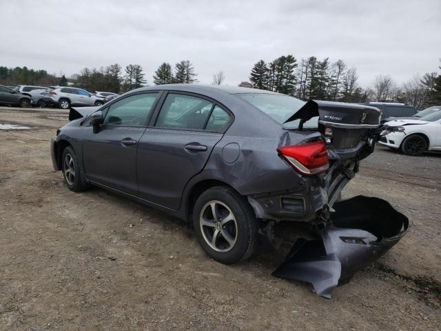 Photo 2 from auction – 2015 HONDA CIVIC SE with VIN 19XFB2F72FE703720