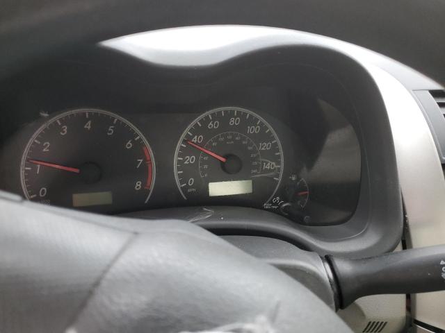Photo 9 from auction – 2009 TOYOTA COROLLA BA with VIN JTDBL40E19J046334