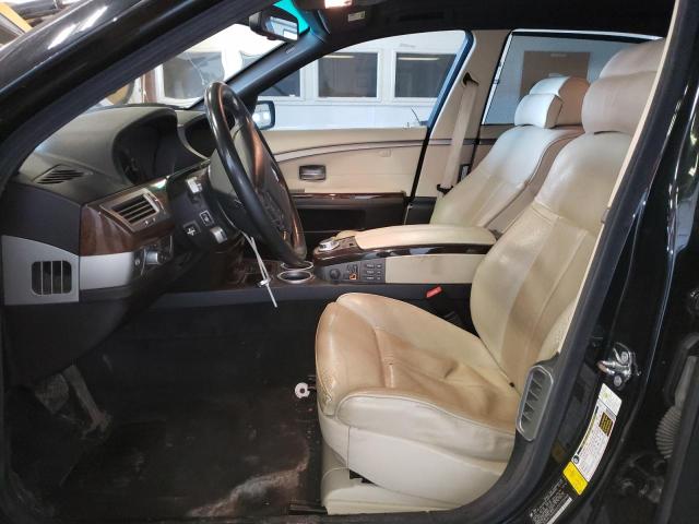 Photo 7 from auction – 2007 BMW 750 with VIN WBAHN83557DT70998
