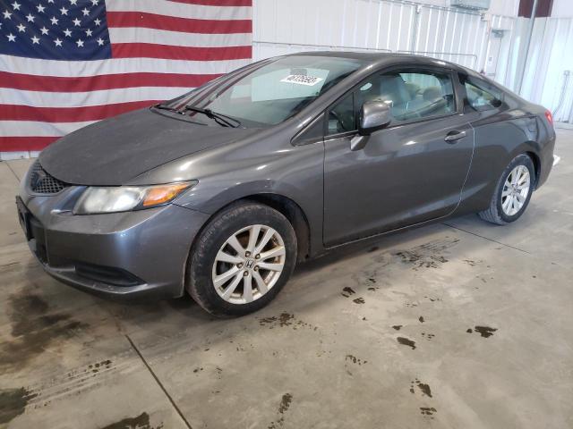 HONDA CIVIC EX 2012 with VIN 2HGFG3B81CH500504 - Photo from auction