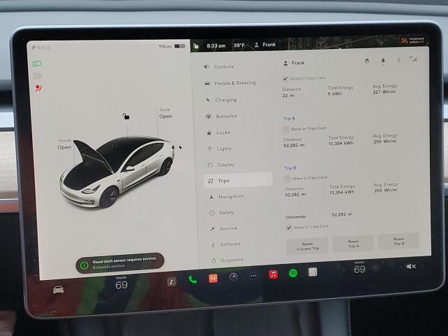 Photo 9 from auction – 2021 TESLA MODEL 3 with VIN 5YJ3E1EAXMF009611