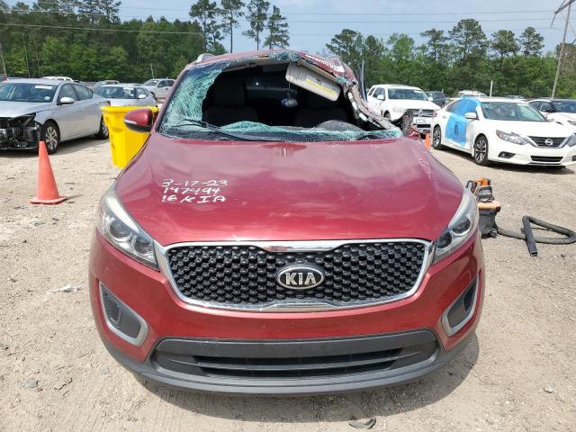 Photo 5 from auction – 2016 KIA SORENTO LX with VIN 5XYPG4A37GG147494