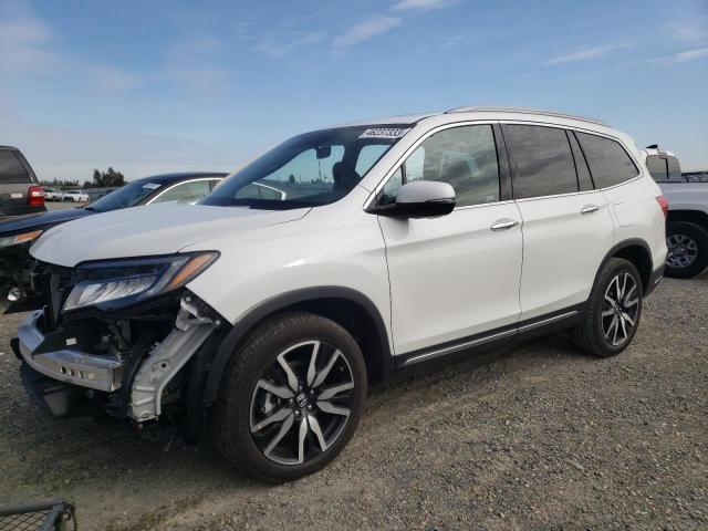 HONDA PILOT ELIT 2021 with VIN 5FNYF6H08MB045073 - Photo from auction
