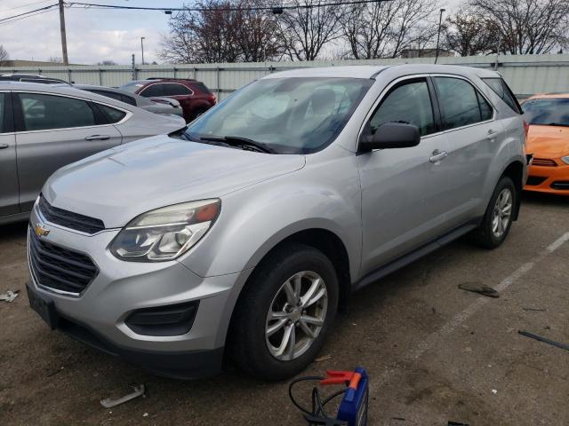 CHEVROLET EQUINOX LS 2017 with VIN 2GNFLEEK5H6200018 - Photo from auction