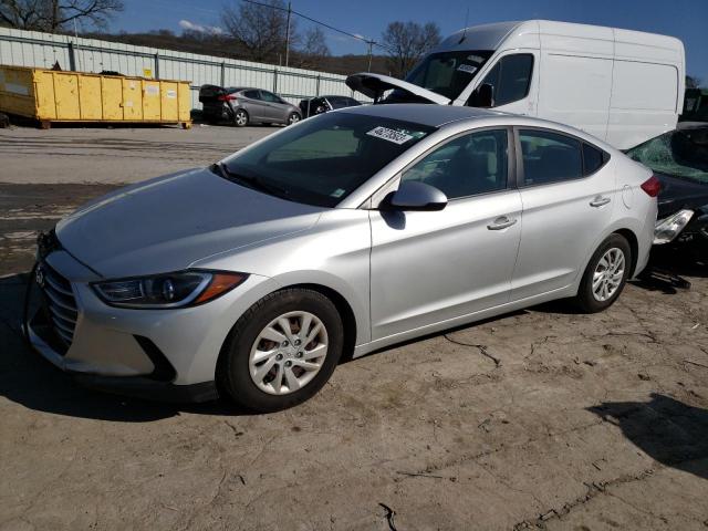 HYUNDAI ELANTRA SE 2018 with VIN 5NPD74LF5JH281155 - Photo from auction