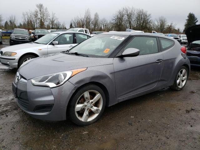 HYUNDAI VELOSTER 2014 with VIN KMHTC6AD4EU189398 - Photo from auction