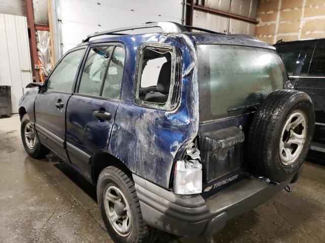 Photo 2 from auction – 2002 CHEVROLET TRACKER with VIN 2CNBJ13C026917124