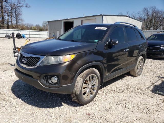 KIA SORENTO EX 2011 with VIN 5XYKUDA27BG170406 - Photo from auction
