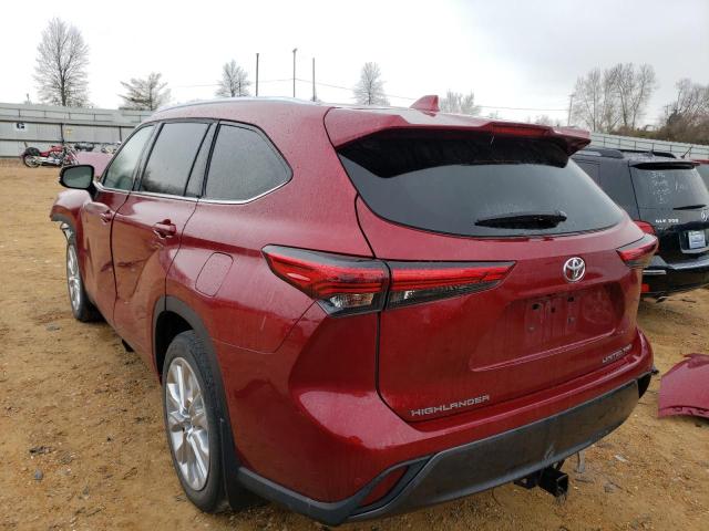 Photo 2 from auction – 2021 TOYOTA HIGHLANDER with VIN 5TDDZRBH1MS151348