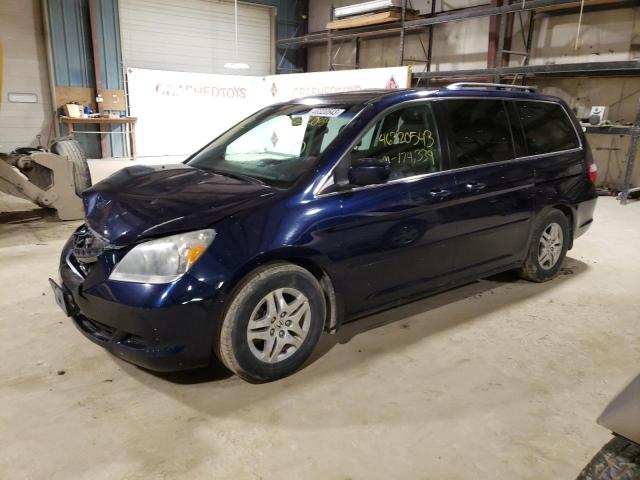 HONDA ODYSSEY EX 2007 with VIN 5FNRL38607B078640 - Photo from auction