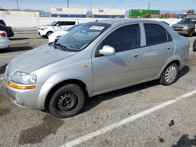 CHEVROLET AVEO 2004 with VIN KL1TD52634B127441 - Photo from auction