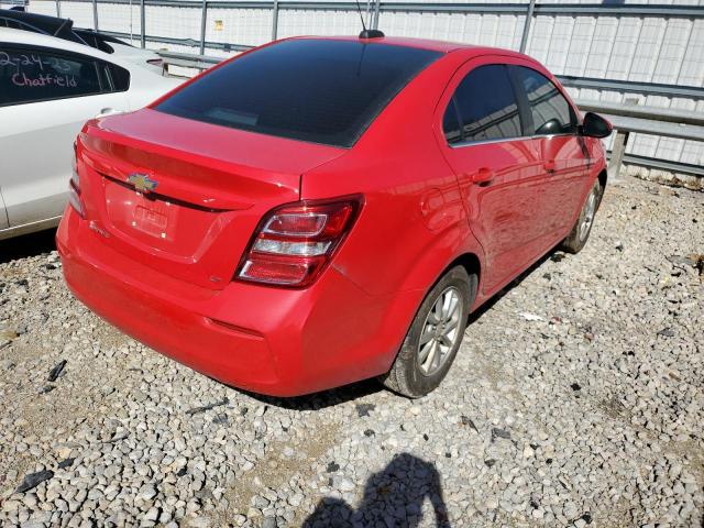 Photo 3 from auction – 2017 CHEVROLET SONIC LT with VIN 1G1JD5SH4H4109017