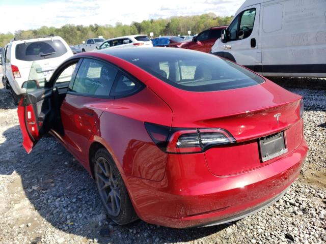 Photo 2 from auction – 2022 TESLA MODEL 3 with VIN 5YJ3E1EA5NF186696