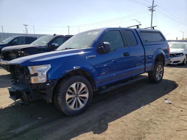 FORD F150 SUPER 2017 with VIN 1FTEX1EP9HFA24660 - Photo from auction