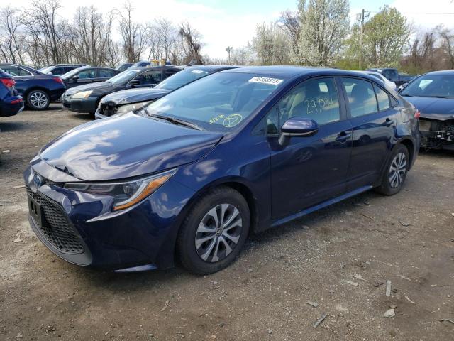TOYOTA COROLLA LE 2022 with VIN JTDEAMDE9NJ061719 - Photo from auction