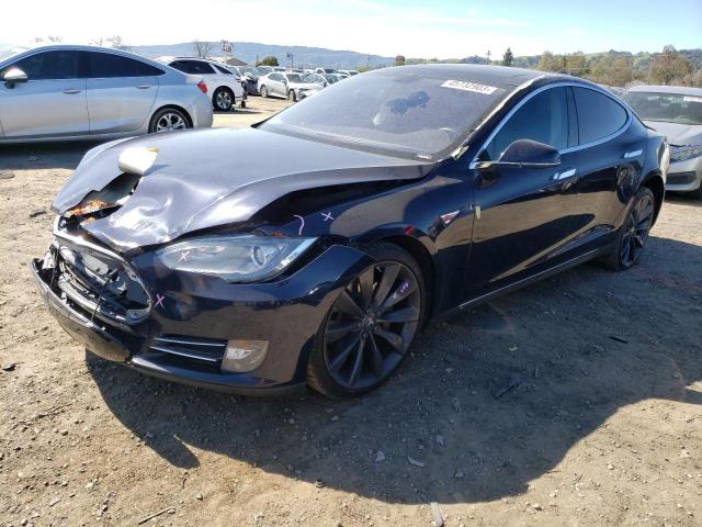TESLA MODEL S 2013 with VIN 5YJSA1DN7DFP27872 - Photo from auction
