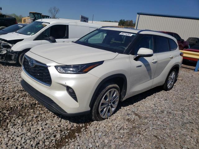 TOYOTA HIGHLANDER 2021 with VIN 5TDYARAH1MS504990 - Photo from auction