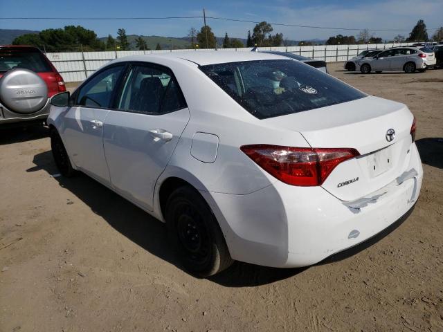 Photo 2 from auction – 2017 TOYOTA COROLLA L with VIN 5YFBURHEXHP640137