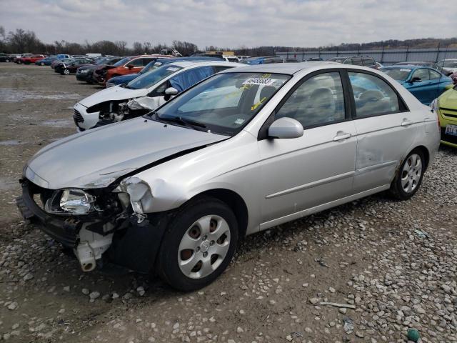 KIA SPECTRA EX 2009 with VIN KNAFE221495603768 - Photo from auction