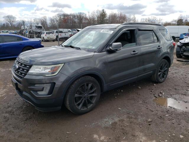 FORD EXPLORER X 2017 with VIN 1FM5K7D85HGB28516 - Photo from auction