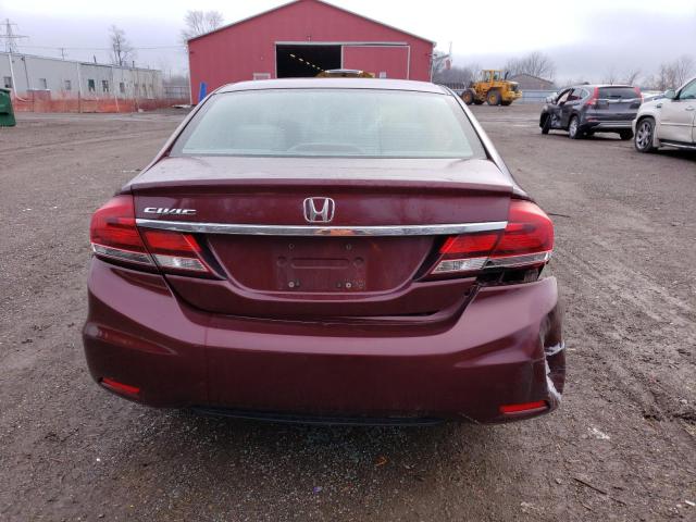 Photo 6 from auction – 2013 HONDA CIVIC LX with VIN 2HGFB2F43DH008204