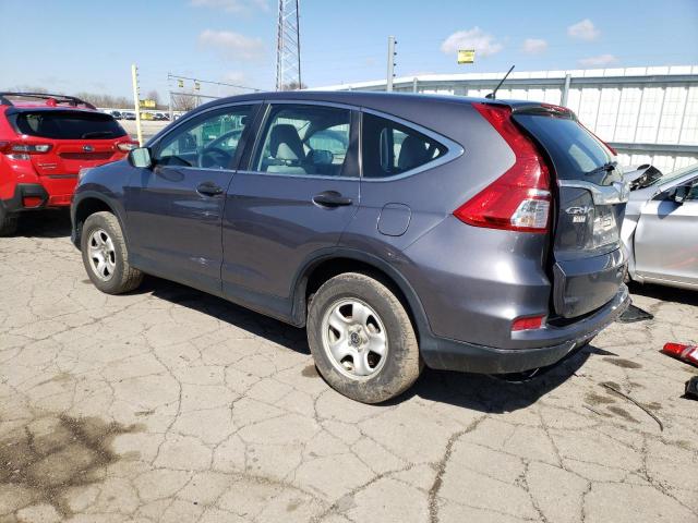 Photo 2 from auction – 2016 HONDA CR-V LX with VIN 2HKRM4H30GH638845