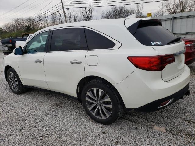 Foto 2 de la subasta – 2016 ACURA MDX TECHNO con VIN 5FRYD4H44GB014449