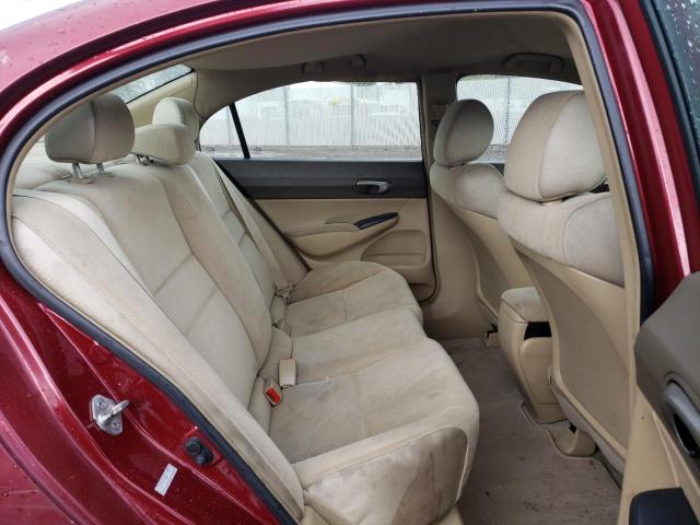 Photo 10 from auction – 2008 HONDA CIVIC LX with VIN 2HGFA16588H511657