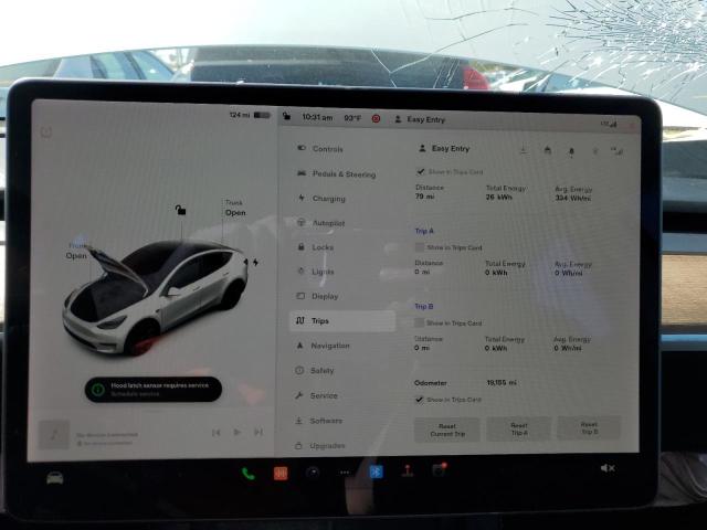 Photo 9 from auction – 2021 TESLA MODEL Y with VIN 5YJYGDEE6MF287071