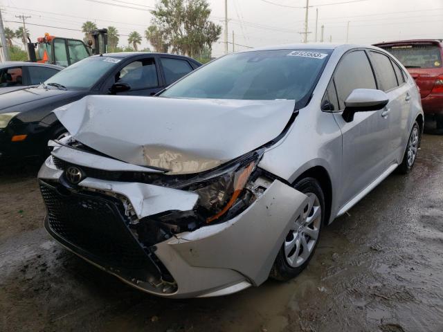 TOYOTA COROLLA LE 2021 with VIN 5YFEPMAE1MP172665 - Photo from auction