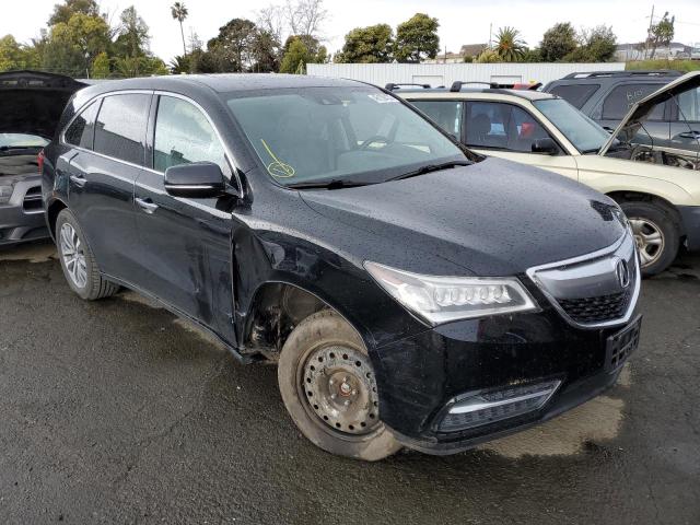 Photo 4 from auction – 2014 ACURA MDX TECHNO with VIN 5FRYD4H49EB044706