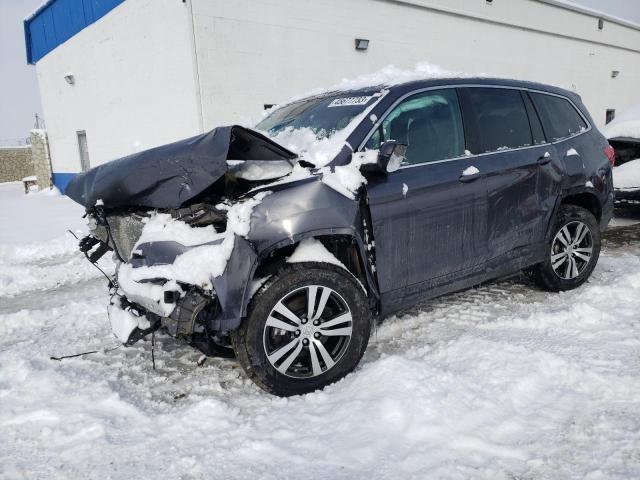 HONDA PILOT EXL 2016 with VIN 5FNYF6H62GB045045 - Photo from auction