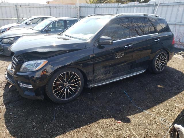 Photo 1 from auction – 2015 MERCEDES-BENZ ML 350 BLU with VIN 4JGDA2EB7FA557250