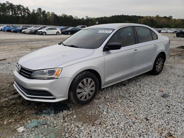 VOLKSWAGEN JETTA BASE 2015 with VIN 3VW2K7AJ6FM422893 - Photo from auction