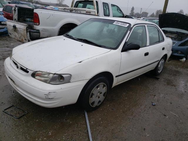 TOYOTA COROLLA VE 2000 with VIN 2T1BR12E5YC324897 - Photo from auction